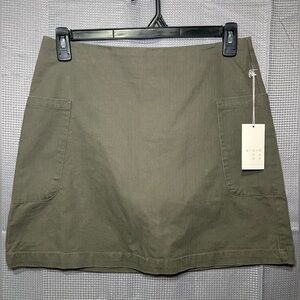 a new day Green Khaki Mini Skirt